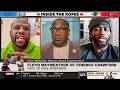 Floyd Mayweather vs Terence Crawford FACE-OFF Goes HEATED in LIVE Interview