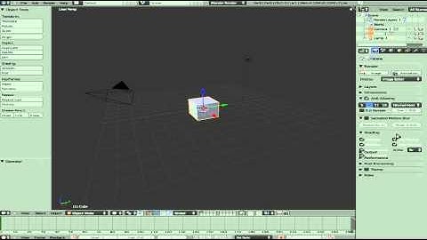 Blender 2.5 Quick Tip - Expanding and Collapsing Tabs - Blender 3d
