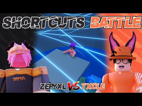 THE ULTIMATE SHORTCUTS BATTLE IN TOWER OF HELL | TX_CLE VS ZEPYXL | Roblox