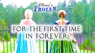 For The First Time In Forever in REAL LIFE - Evynne Hollens & Malinda Kathleen Reese -  FROZEN chords