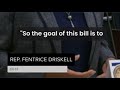Rep. Fentrice Driskell speaks on importance of new cemetery legislation