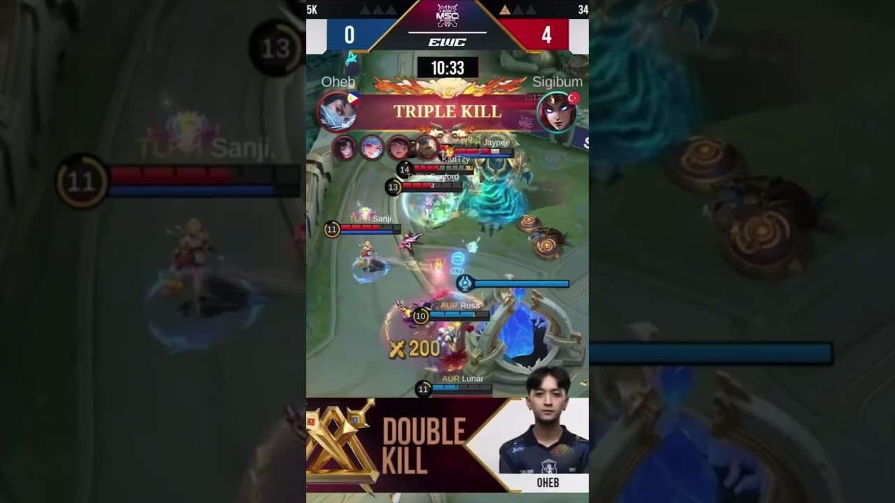 Oheb got Maniac | TLPH VS AUR GAME 2 