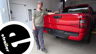 Installing the etrailer Trailer Hitch Receiver on a 2024 Nissan Frontier