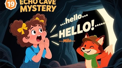 Exploring the ECHO CAVE! 🔊 | Sound Science for Kids | How Echoes Work