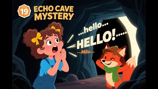 Exploring the ECHO CAVE! 🔊 | Sound Science for Kids | How Echoes Work