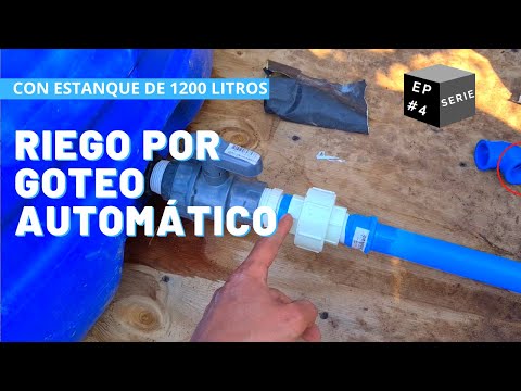 💦 AUTOMATIC DRIP IRRIGATION with 1200 LITER POND 💧 Step by Step 🏗 PVC PIPES Ep#4