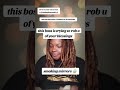THIS BOSS IS TRYING TO ROB U FOR YOUR ENERGY WANTING TO MANIFEST WITH UR ENERGY SETTING BOUNDARIES