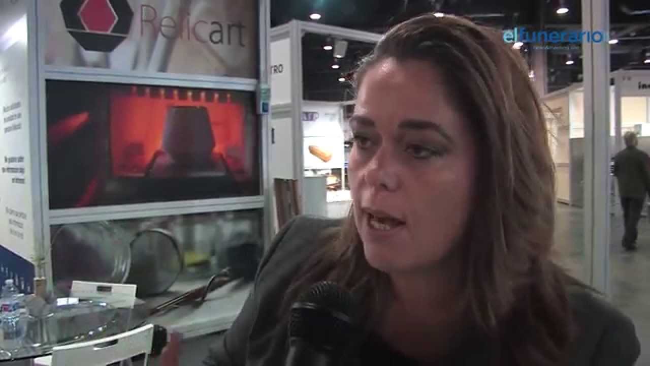 Entrevistamos en Funermostra a Sonia Campos de la firma RelicArt