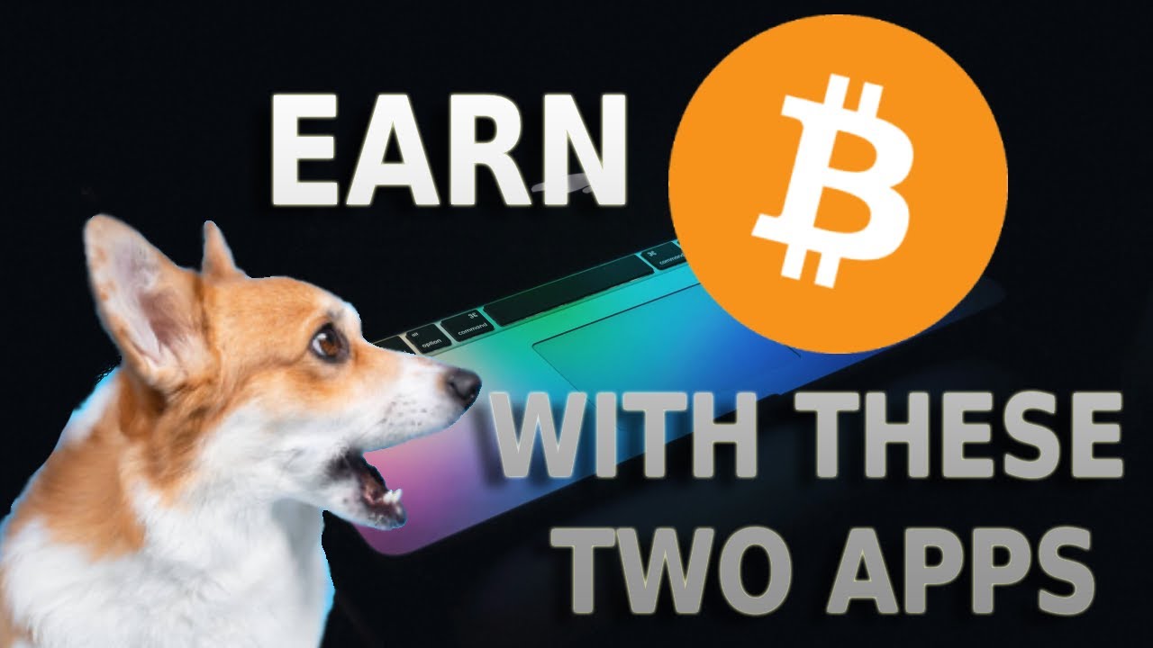 EARN BITCOIN PASSIVELY WITH THESE TWO APP