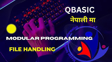 File handling in QBASIC in Nepali Language