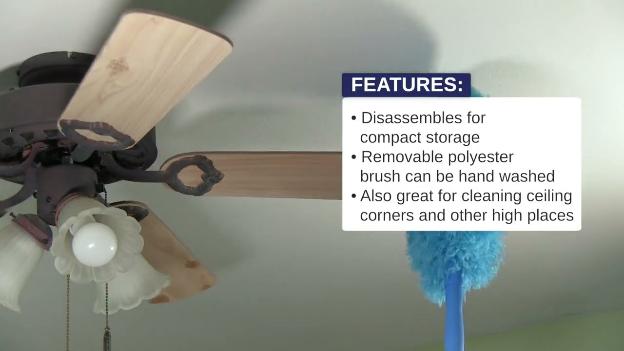 LivingSURE™ Telescoping Ceiling Fan Duster | Dream Products