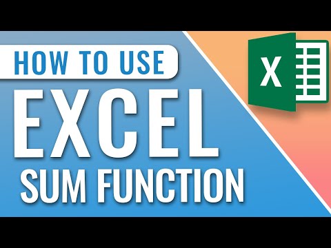 How To Use Sum Function In Microsoft Excel