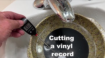 How to emboss / cut a vinyl record with Embossing needle