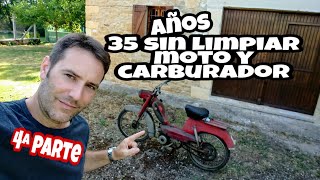 Cómo LIMPIAR MOTO Y CARBURADOR ARRANCARÁ? MOTO TXUSTARRA. 4ª PARTE