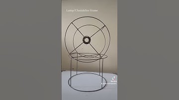 DIY Macrame Lamp Chandelier Frames #macramelamp #diy #chandelier