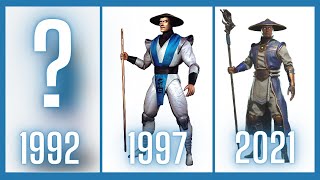 Evolution of Mortal Kombat Characters Raiden 1992 - 2021