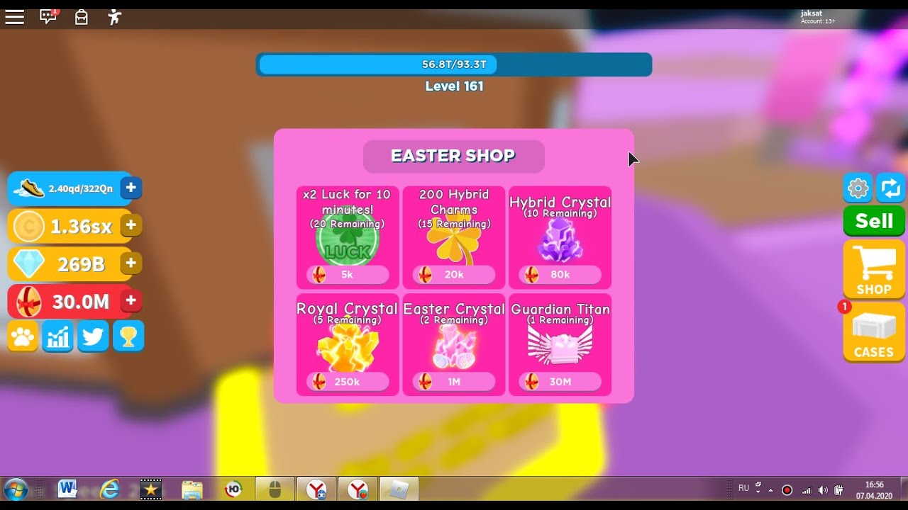 Buying Secret pet for Speed Champion (roblox) YouTube