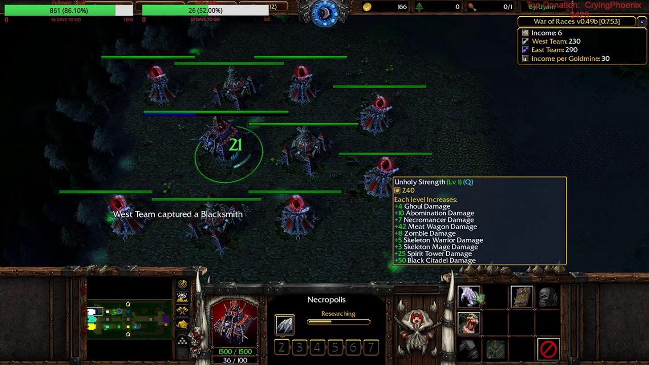 Wc3 Races Warcraft 3: War of Races! (Undead) - YouTube
