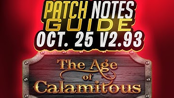 Update Breakdown - Oct. 25 Patch - Age of Calamitous Conan Exiles