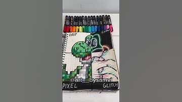 One Drawing, but in Four Different Styles! Part 4 - Finale! #shorts #art #yoshi #satisfying #asmr