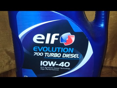 Видеообзор на масло elf evolution 700 turbo diesel 10w40