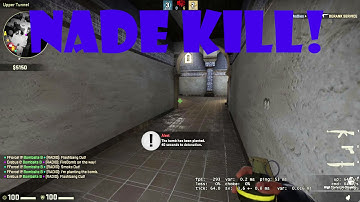 CS GO Random Moments E02 Nade KILL plus 2v1 clutch!!