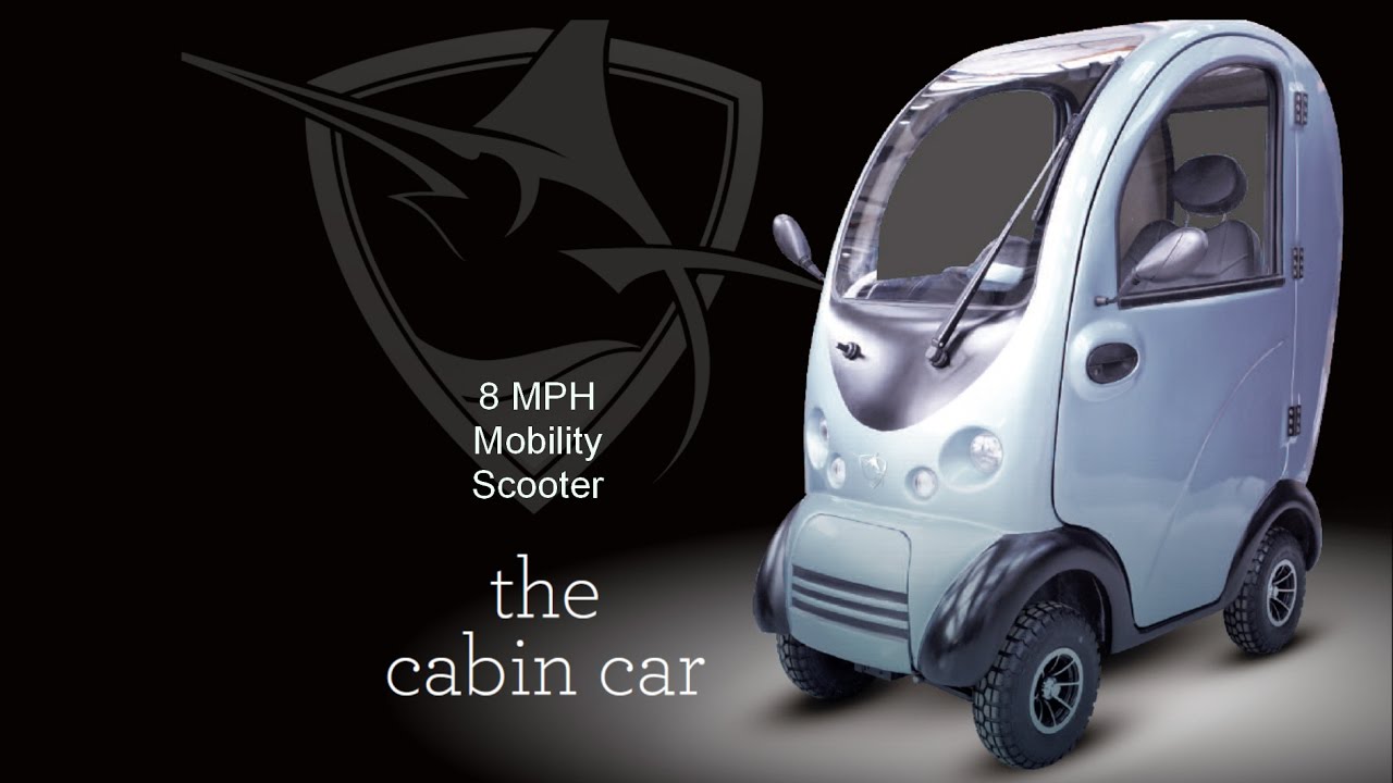 The Cabin Car MK2 - Let's have a look at this covered mobility scooter