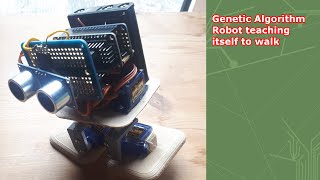 SHEP AI: Genetic algorithm robot teaches itself to walk