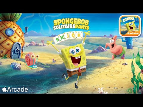 SpongeBob SolitairePants - iOS (Apple Arcade) Gameplay - YouTube