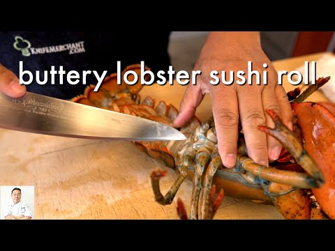 GRAPHIC: Buttery Lobster Sushi Roll | How To Make Sushi Series | Hiroyuki Terada - Diaries of a Master Sushi Chef