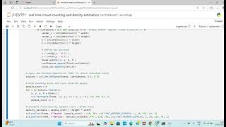 Famous Real time crowd counting and density estimation Profile