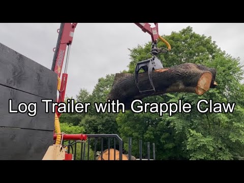 Belmont Trailer with Woody 150-HDT Log Loader  thumbnail
