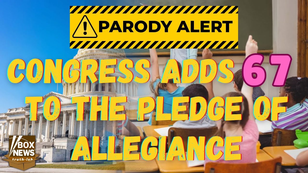 BREAKING: Congress adds BRAINROT to Pledge of Allegiance