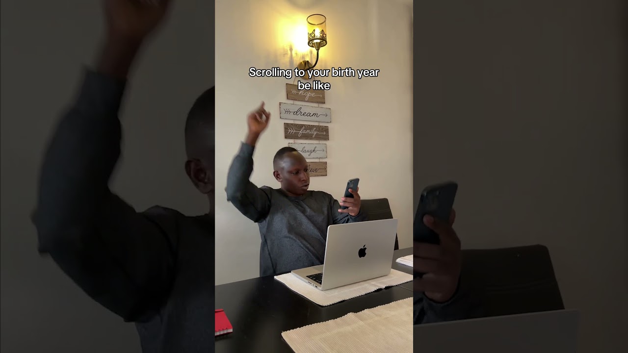 Is it Old age? 😂😂 