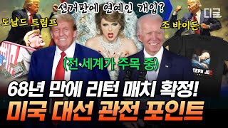 [#벌거벗은세계사] 미국 대선 관전 포인트! 테일러 스위프트를 주목하라!? 스위프트의 발언 하나에 선거판이 들썩💥