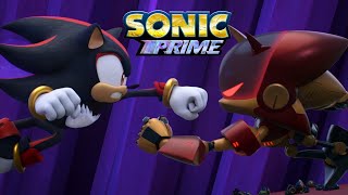 Sonic Prime, but only Shadow (and Sonic) fights with Grim Sonic and its duplicates.
