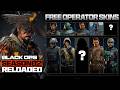 Claim 10+ FREE OPERATOR SKINS  in BO7 Season 2 Reloaded! (Animated Operators, Bundles, &amp; More!)