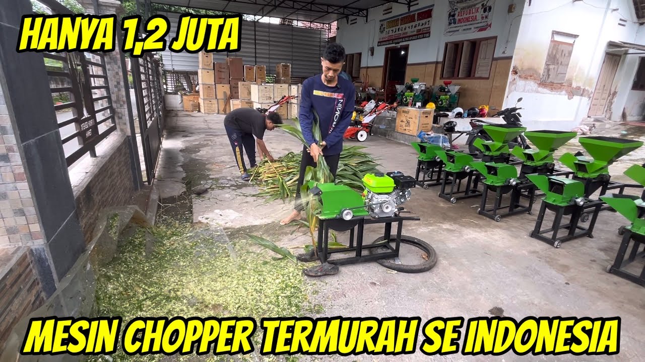 MESIN CHOPER TERMURAH SE INDONESIA HANYA DI BERKAH GENERAL TEKNIK BLITAR