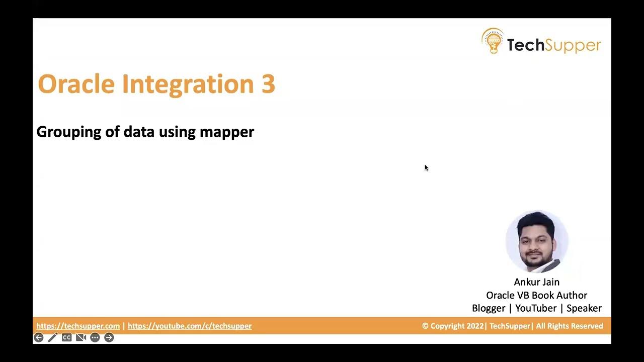 How to group data based on id in oracle integration youtube