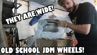 MK 2 SUPRA GETS JDM THREE PIECE WHEELS!