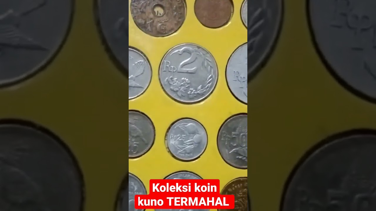 KOLEKSI UANG KOIN KUNO TERMAHAL DI INDONESIA 