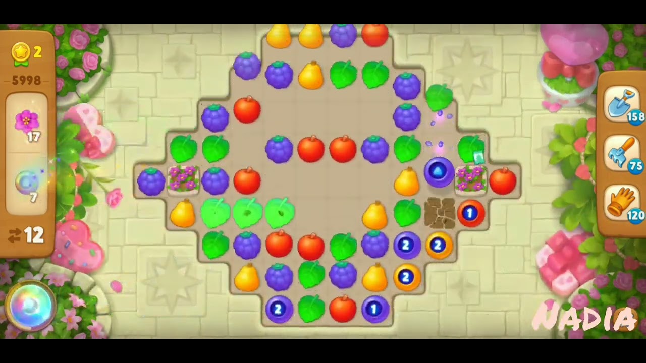 Gardenscapes Level 5998🥀. No Boosters used