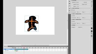 как сделать мультик в flash(человечка нужно заливать что-бы можно было сделать кости., 2015-10-03T06:00:01.000Z)