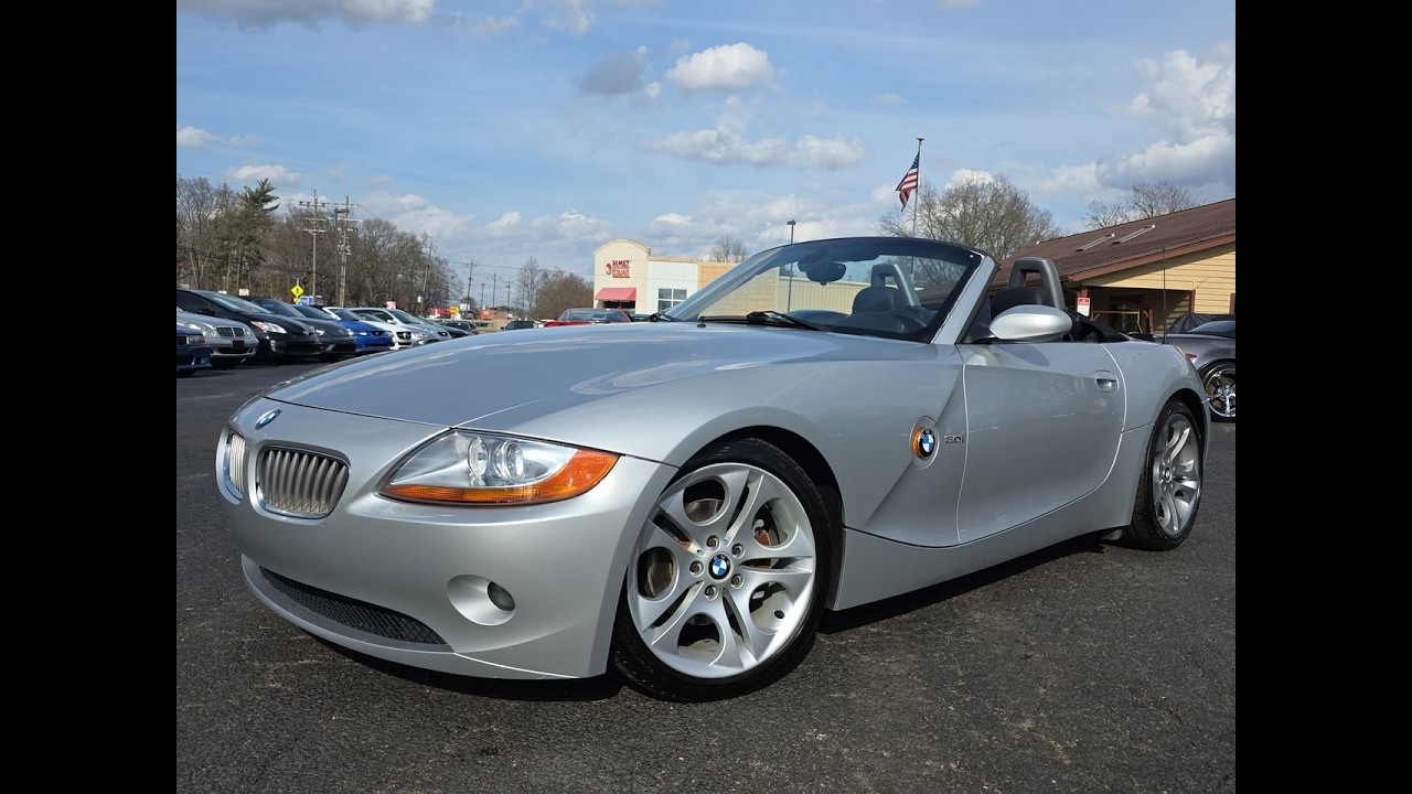 Super Clean 53K Original Mile E85 BMW Z4 3.0i 6cyl Roadster for sale at The Auto Livery