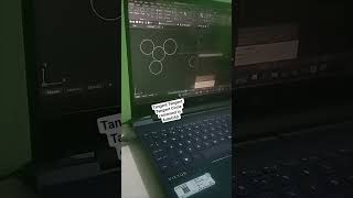 Tangent Tangent Tangent Circle command in AutoCAD #shorts # Design mind works