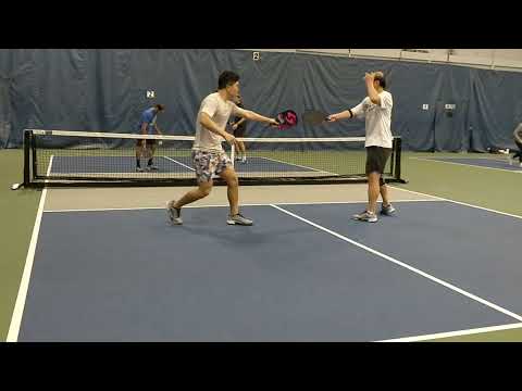 Bay Area Mens Doubles Pickleball -  Daniel ByunvsJuan Jaysingh, Justin Woo