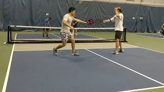 Bay Area Mens Doubles Pickleball -  Daniel ByunvsJuan Jaysingh, Justin Woo