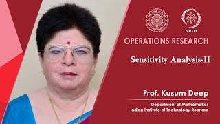 Sensitivity Analysis-II