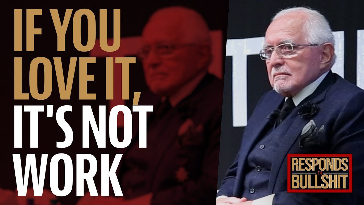 ⁣IF YOU LOVE IT, IT'S NOT WORK | DAN RESPONDS TO BULLSHIT