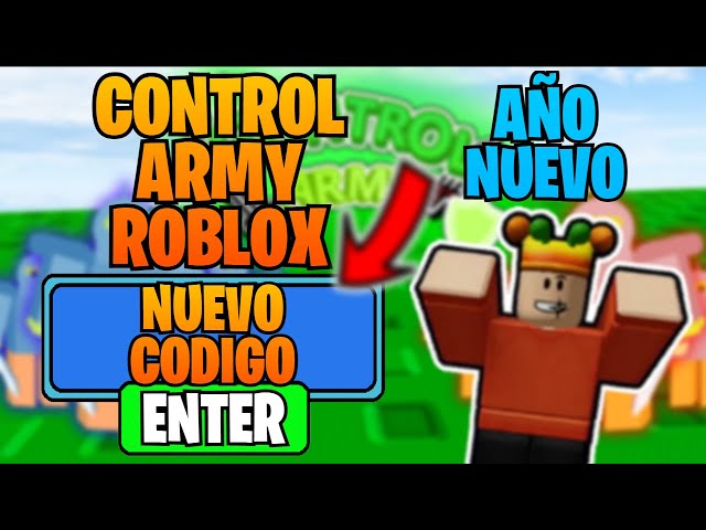 Códigos de Control Army codes - Maio 2023 - Roblox